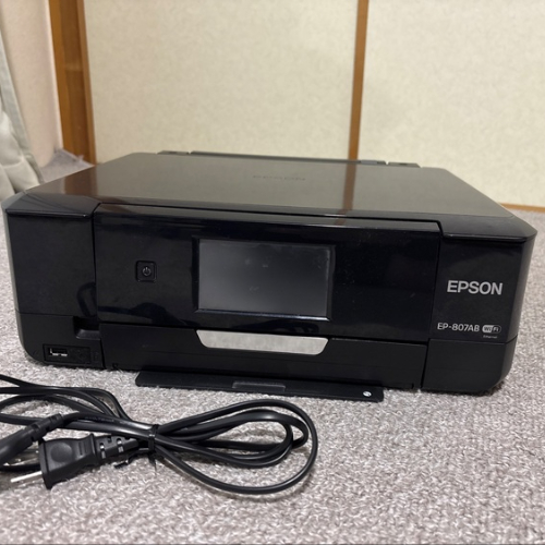 EPSON EP-807AB プリンター（廃インク吸収パッド吸収量限界）