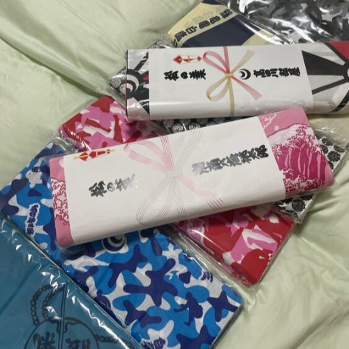 相撲　浴衣　反物　高田川部屋