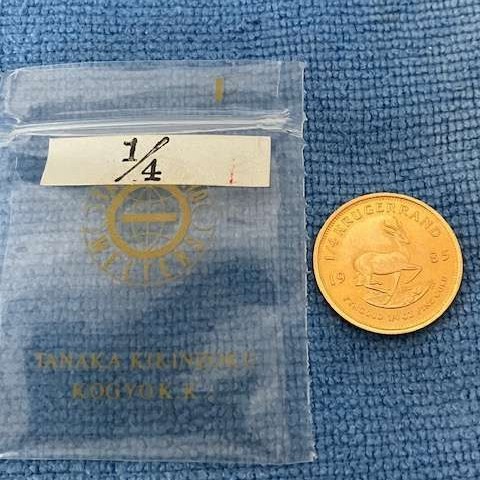 クルーガーランド金貨4/1オンス