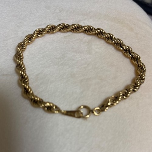 ロープチェーン　K18