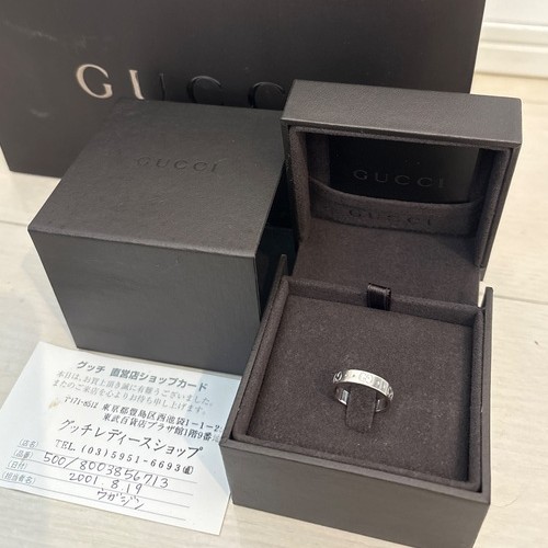 GUCCIアイコンリング