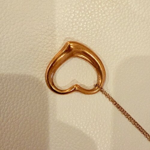 ティファニーオープンハートペンダント35mm