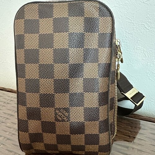 ルイ ヴィトン ジェロニモス ダミエ エベヌ N51994 ボディバッグ