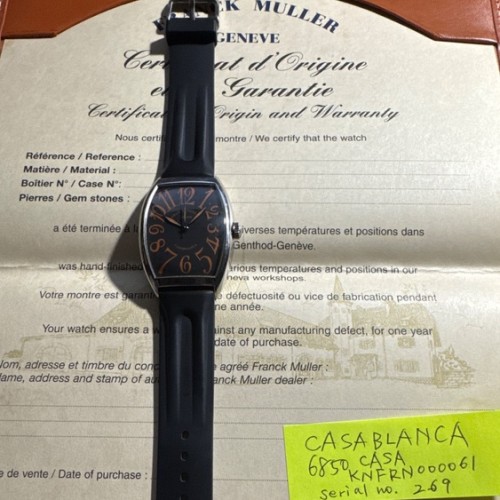 フランクミュラー カサブランカ 6850cas