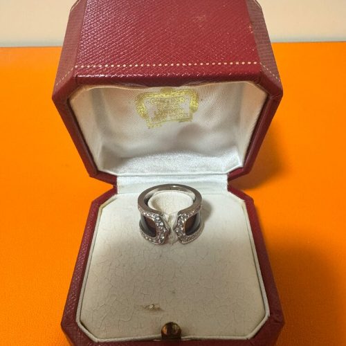 カルティエ C2 LM エッジ フルダイヤモンド ラッカー