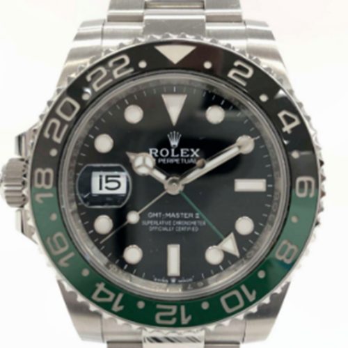 ロレックス GMTマスターⅡ 126720VTNR レフティー　オイスター AB