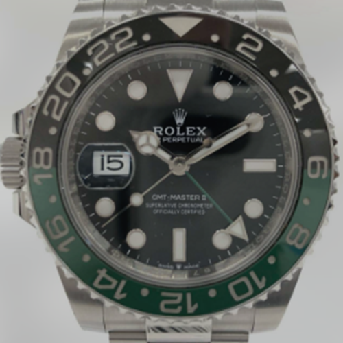 ロレックス GMTマスターⅡ 126720VTNR レフティー　オイスター AB