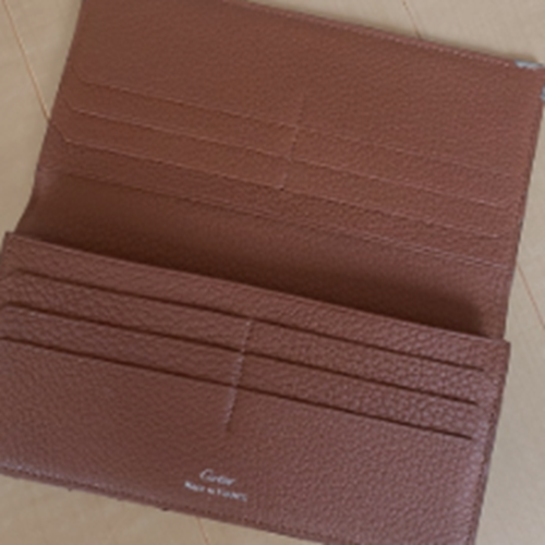 カルティエ マスト 長財布 バイカラー