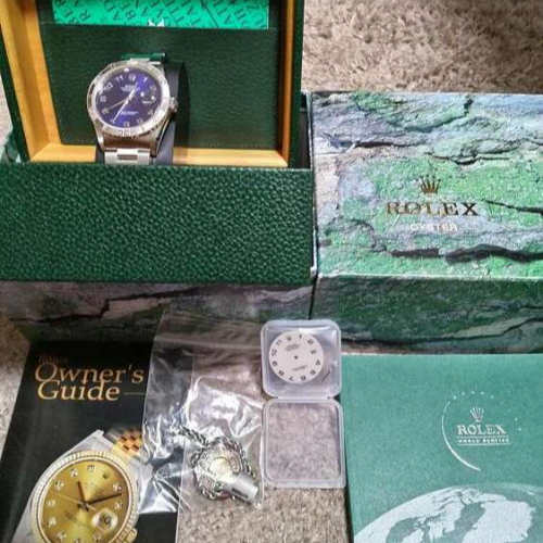 サンダーバード　16264（F番）ブルーアラビア文字盤