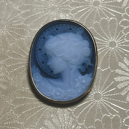 カメオブローチ／K18