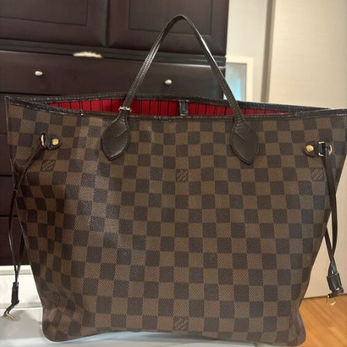 N51105 ダミエ ネヴァーフルMM ショルダートートバッグ エベヌ ビトン