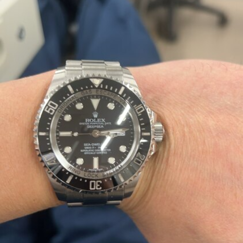 ロレックスディープシーブラック