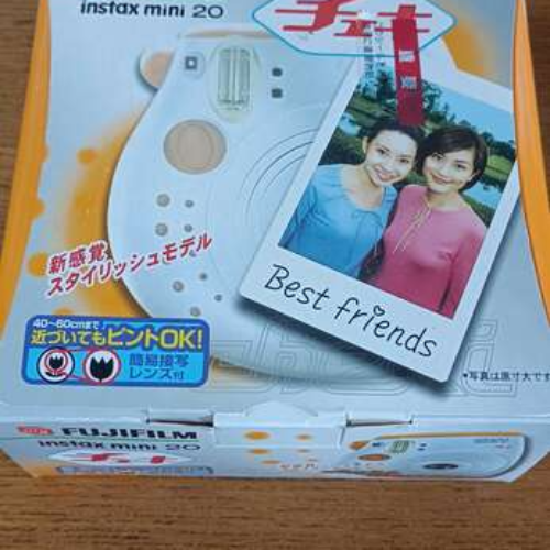 チェキinstax mini 20 オレンジ