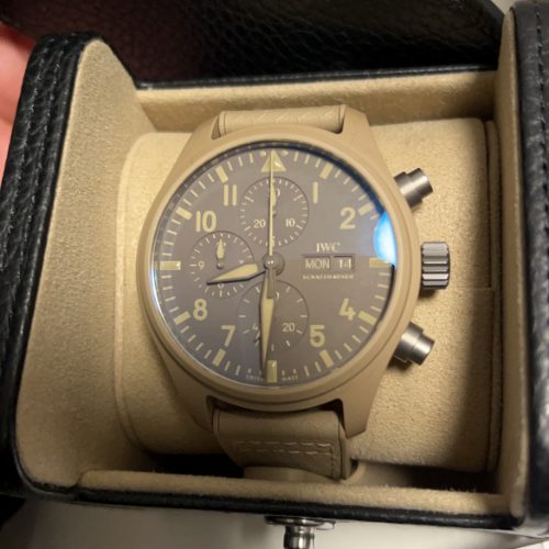 パイロットウォッチ クロノグラフ トップガン