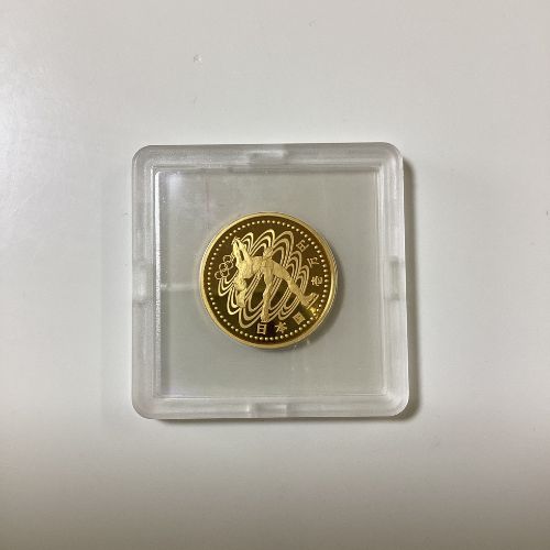 長野冬季五輪記念1万円金貨（フィギュアスケート）、500円硬貨