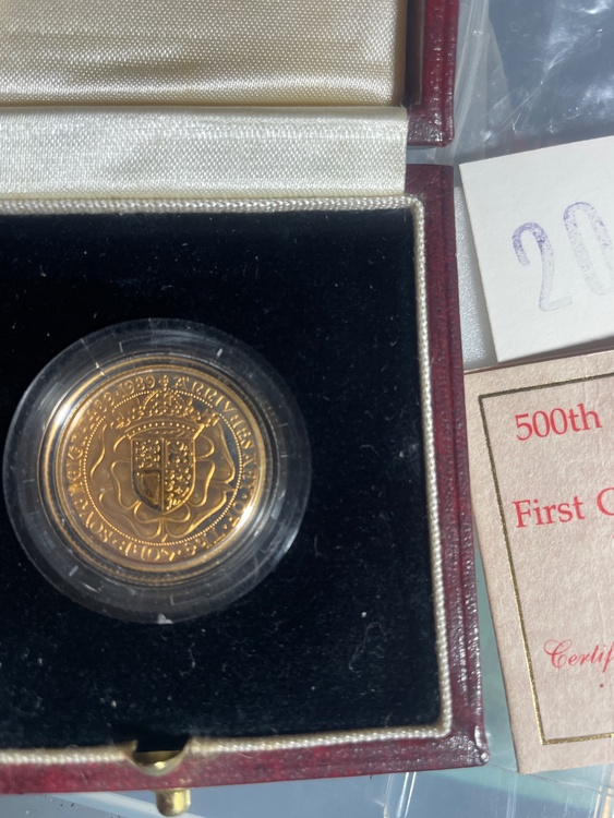 イギリス金貨500周年ロイヤルミント