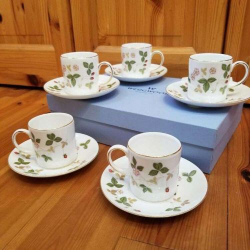 ウエッジウッド　デミタスカップ5客セット