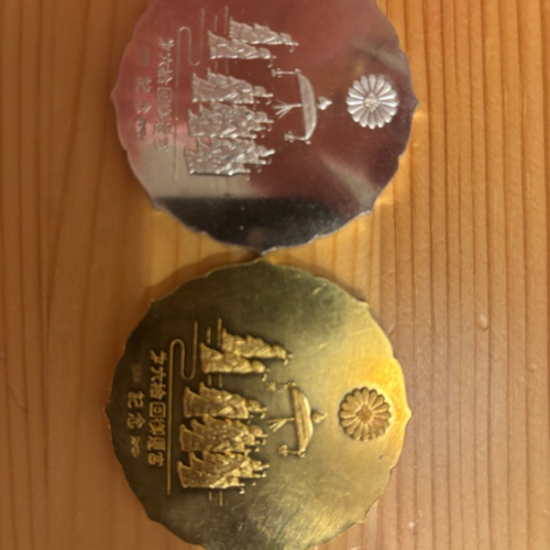 第60回伊勢神宮式年遷宮記念メダル K24メダル80.7g/シルバーメダル60g