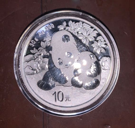 2024年パンダ銀貨