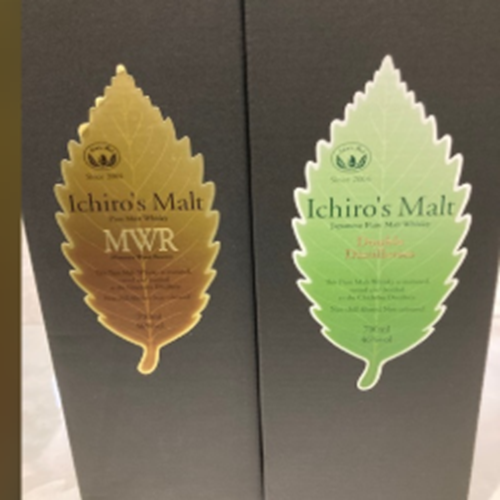 イチローズモルト ミズナラウッドリザーブ リーフラベル,ダブルディスティラリーズ