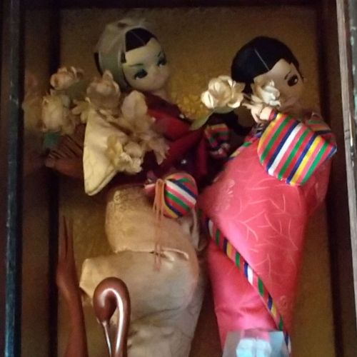 作者不詳の日本人形