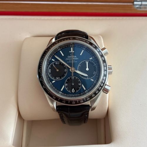 オメガ　スピードマスター　レーシング　ブルー