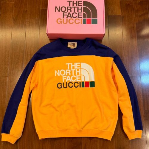 ●グッチ ノースフェイスコラボ トレーナー サイズS 新品●