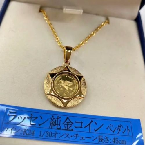 クリスチャンラッセン　純金コイン