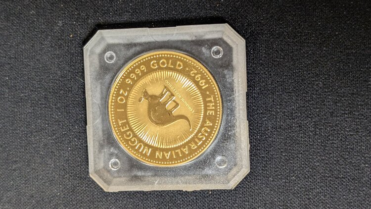 オーストラリア 1oz ナゲット金貨