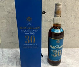 マッカラン シェリーオーク ブルーラベル 30年