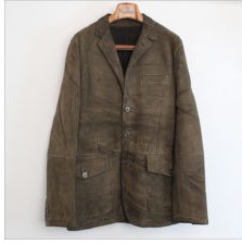 PURPLE LABEL ムートンボアテーラードジャケット