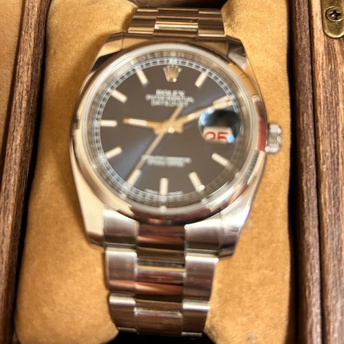 116300 ブルー文字盤