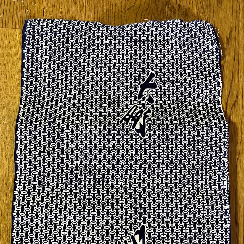 大鵬 相撲 浴衣 反物 生地 粗布