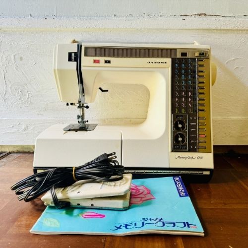 ジャノメミシンメモリークラフト6500型