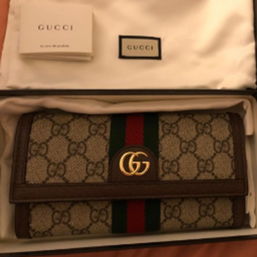 GUCCI オフィディア コンチネンタル 長財布