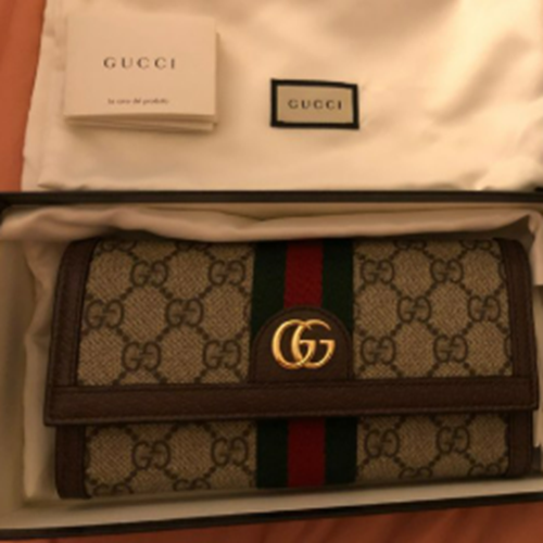 GUCCI オフィディア コンチネンタル 長財布