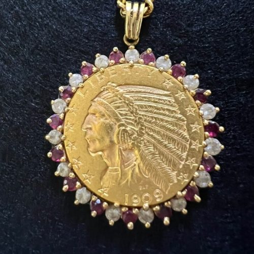 インディアンコインダイヤモンドルビー