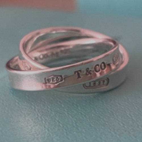 Tiffany & Co. シルバー925 インターロッキング サークル リング