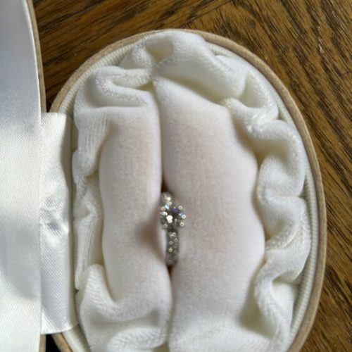 K18ダイヤリング