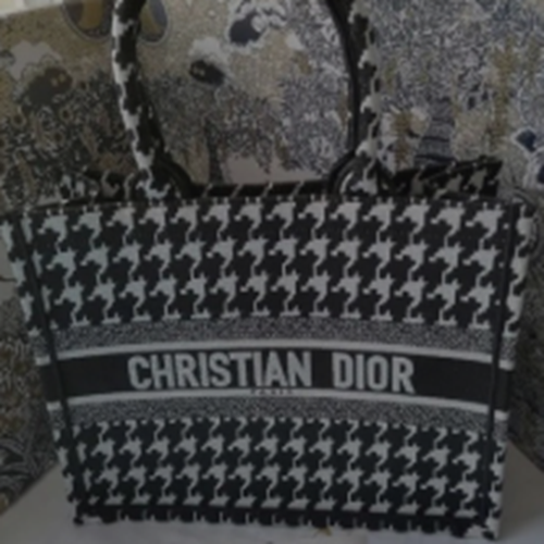 ブックトート 千鳥柄