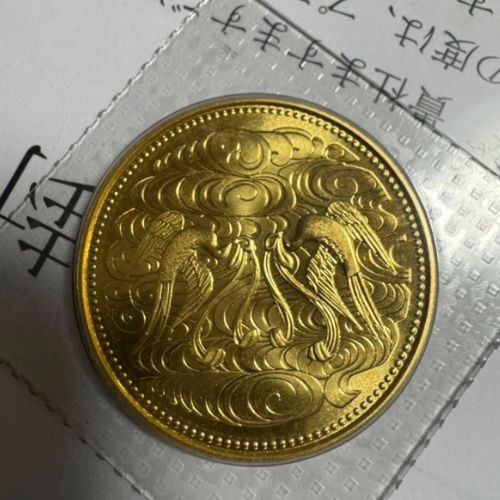 昭和天皇御在位60年記念 10万円金貨