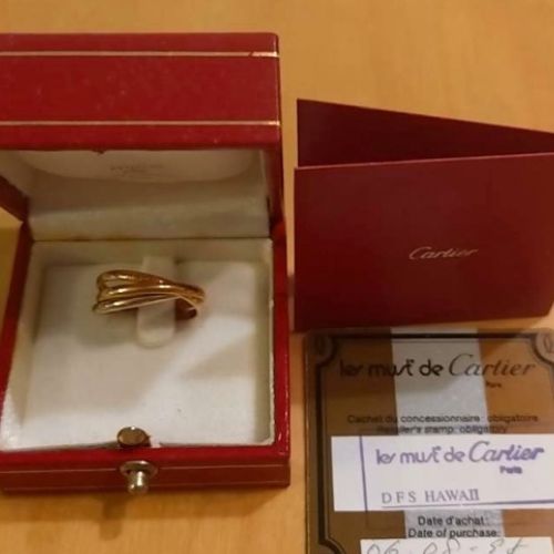 カルティエ　トリニティリング