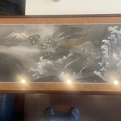 龍の絵画
