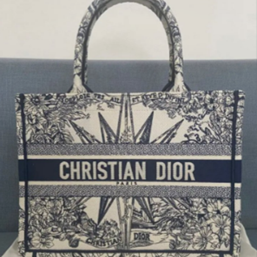 ブックトート ネイビー