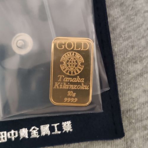 田中貴金属インゴット10g