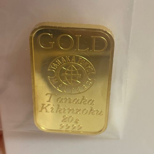 田中貴金属24金インゴット20g