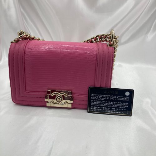 シャネル ボーイシャネル20 クロコ