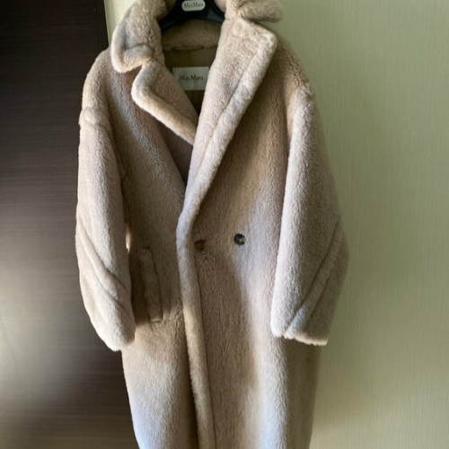 マックスマーラーティディベアデットガールアルパカウールアイコンコート