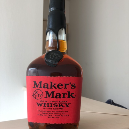 メーカーズマーク　赤ラベル　ブラックトップ