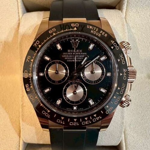 ロレックス コスモグラフ デイトナ ブラック × ピンク